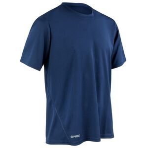 Spiro Unisex Adult Performance Quick Dry T-Shirt / Navy